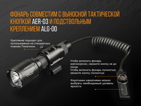 Фонарь ручной Fenix TK25 Red - фото 11