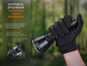 Фото Дальнобойный фонарь Fenix HT18R