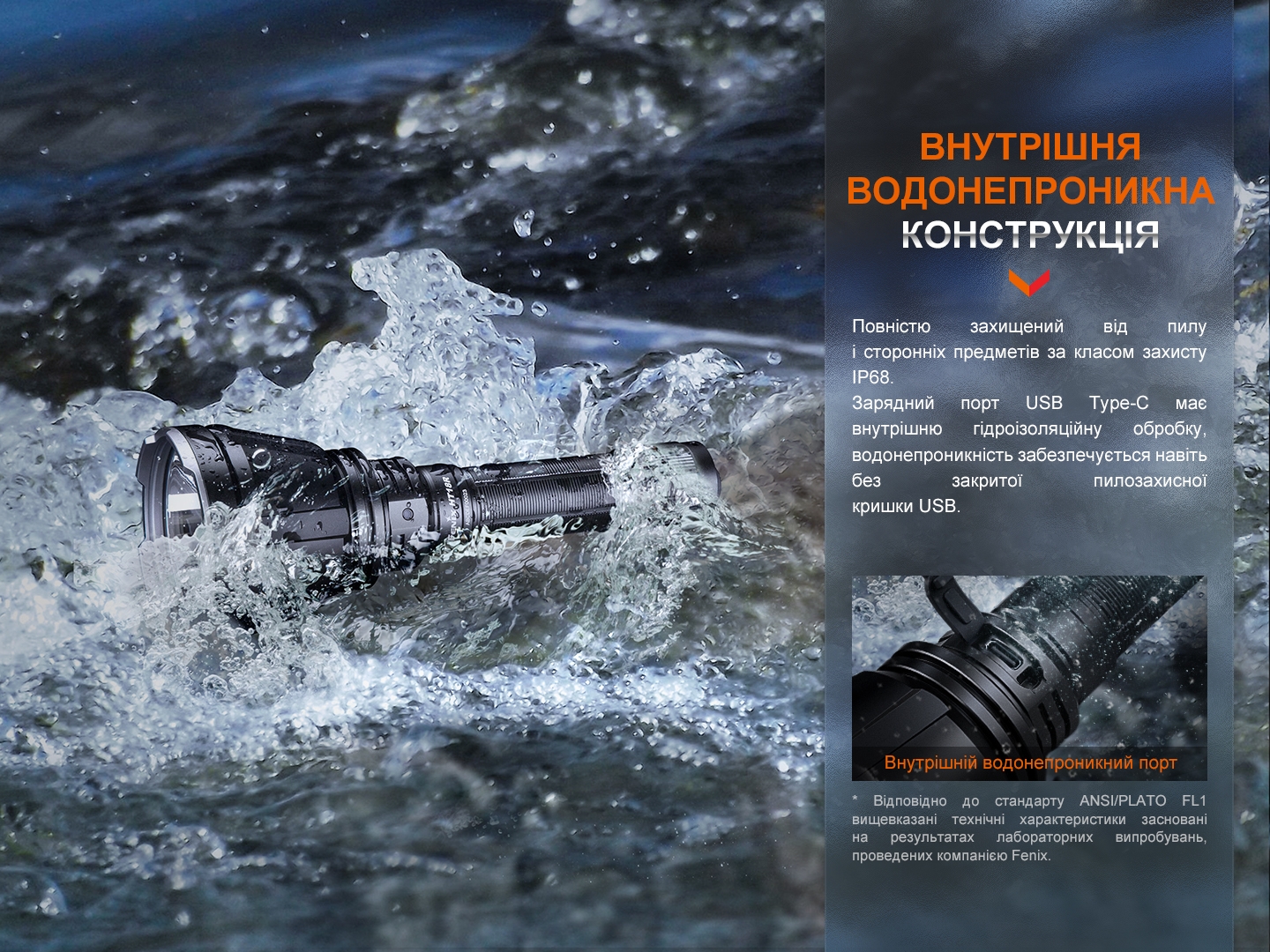 Дальнобойный фонарь Fenix HT18R - фото 6