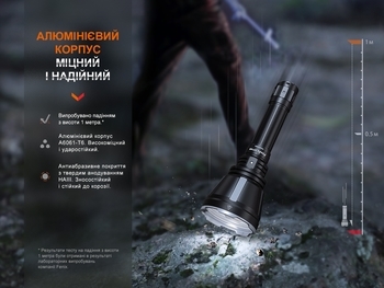 Фото Дальнобойный фонарь Fenix HT18R