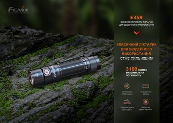 Фото Фонарь ручной Fenix E35R
