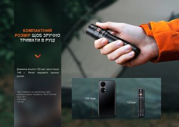 Фото Фонарь ручной Fenix E35R