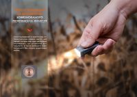 Фонарь наключный Fenix E03R V2.0, синий - фото 11