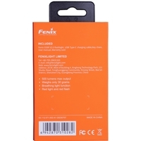 Фонарь наключный Fenix E03R V2.0, красный - фото 6