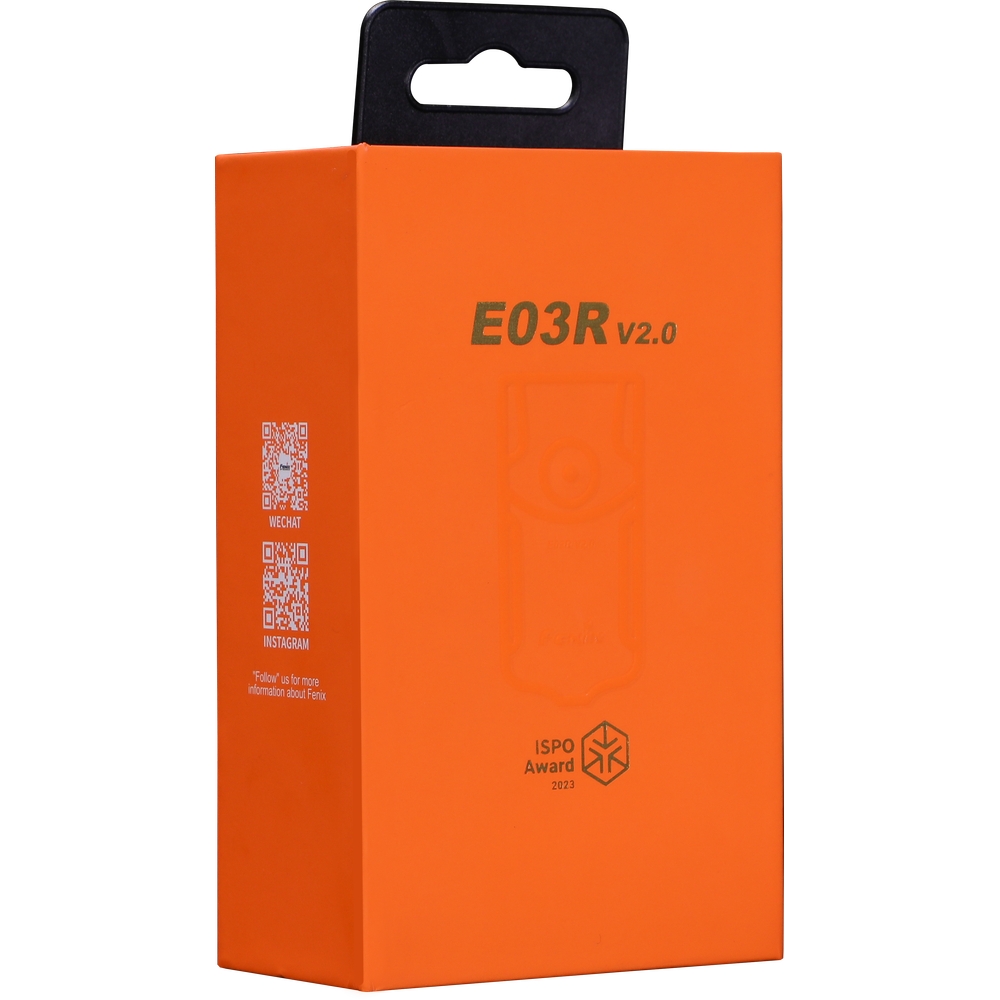 Фонарь наключный Fenix E03R V2.0, лиловый - фото 6