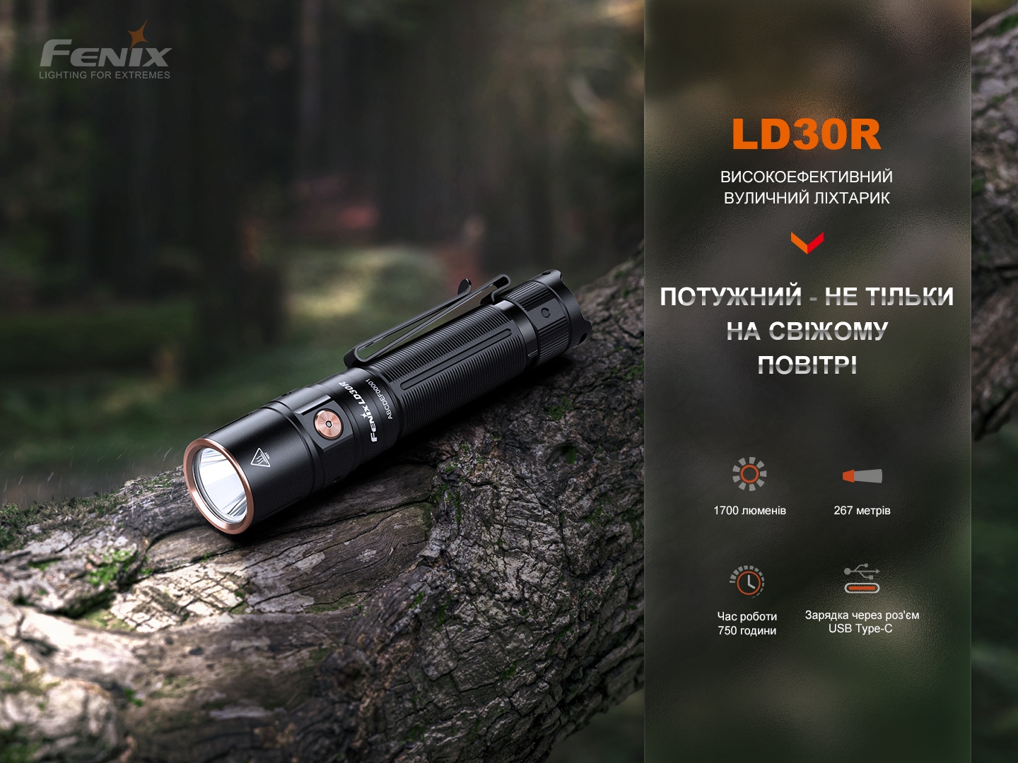 Фонарь ручной Fenix LD30R - фото 15