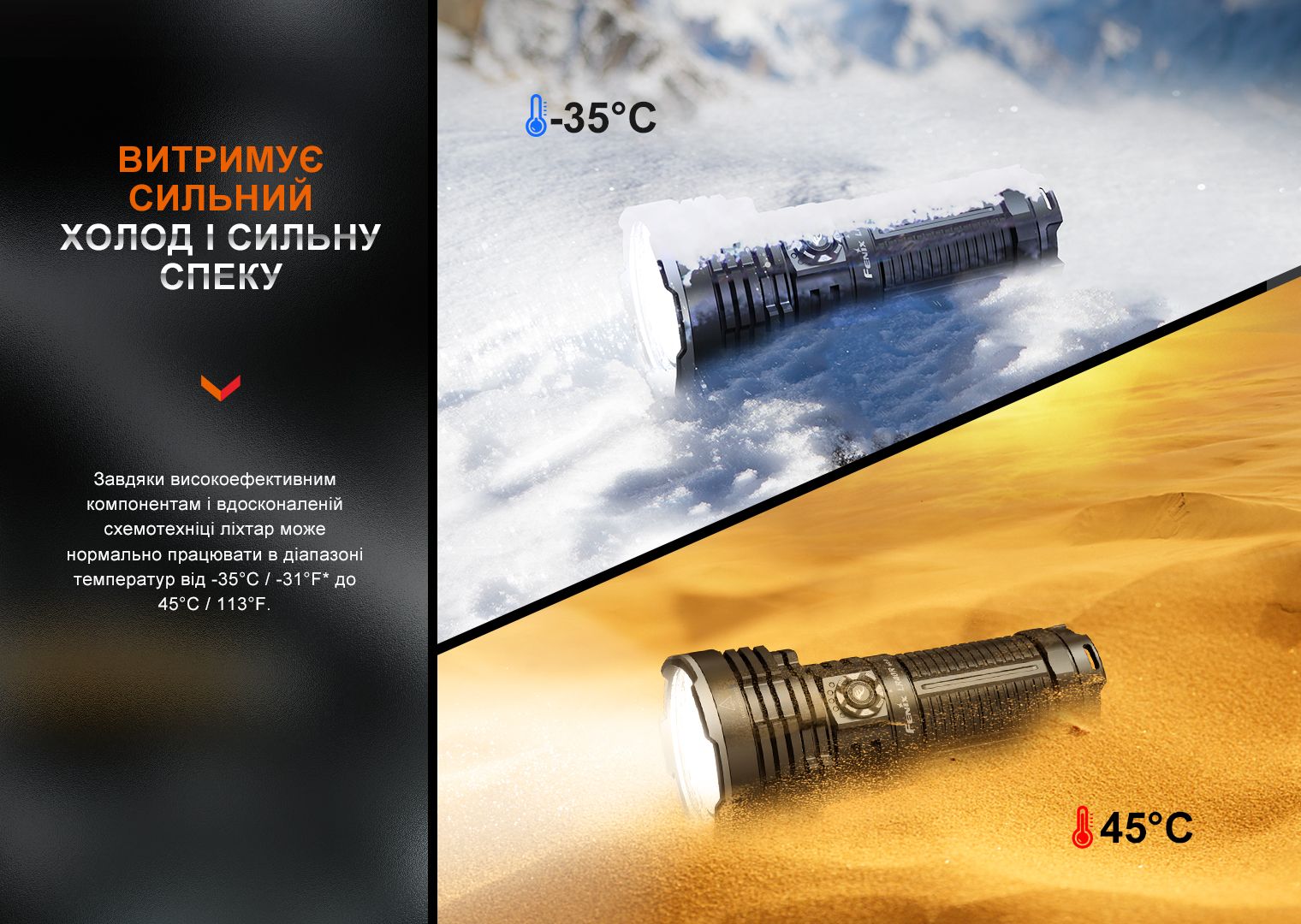 Фонарь ручной Fenix LR40R V2.0 - фото 11