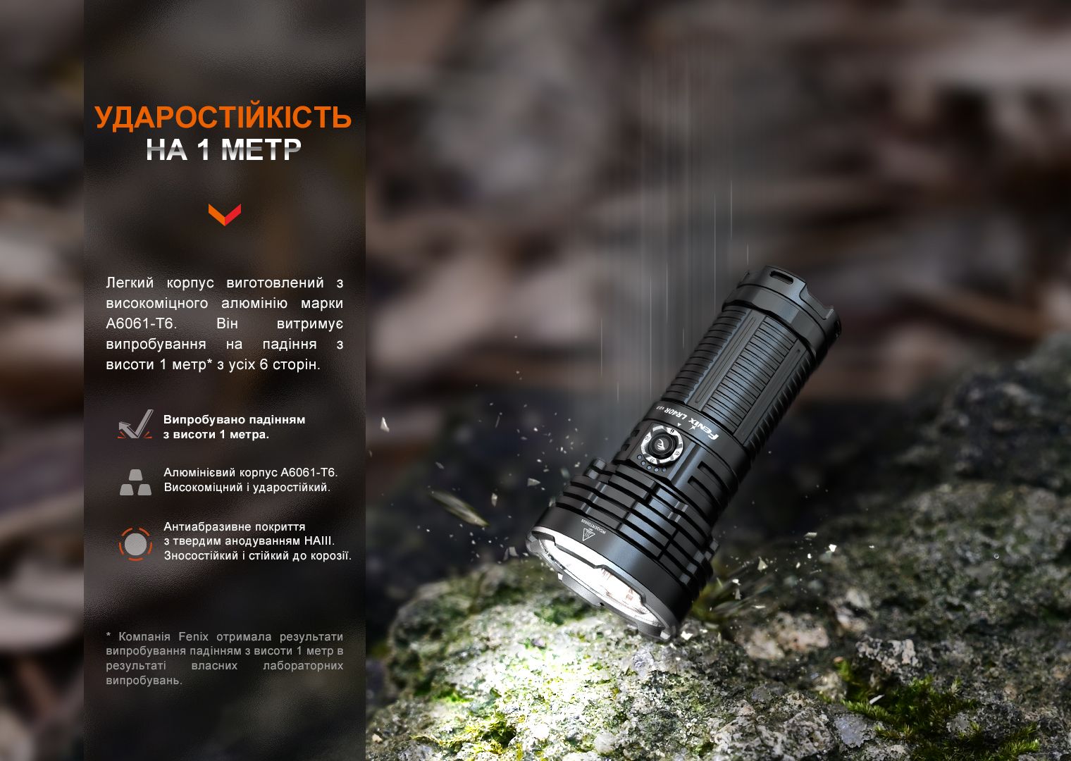 Фонарь ручной Fenix LR40R V2.0 - фото 13