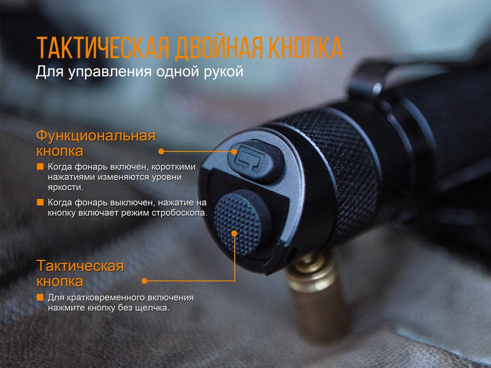Фонарь ручной Fenix TK25 UV Cree XP-G2 - фото 12