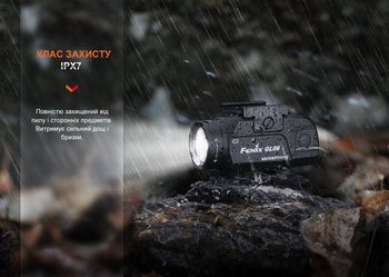 Фото Фонарь с тактическим креплением Fenix GL06-365