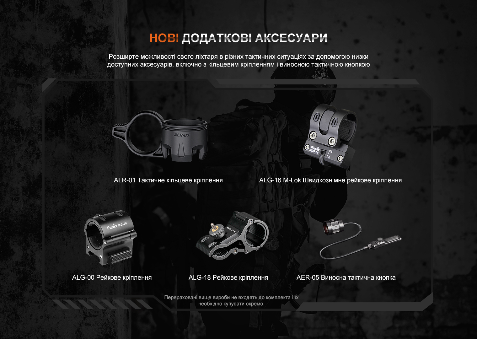 Фонарь тактический Fenix TK20R UE, песочный - фото 8