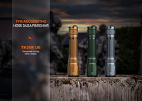 Фонарь тактический Fenix TK20R UE, серый - фото 20