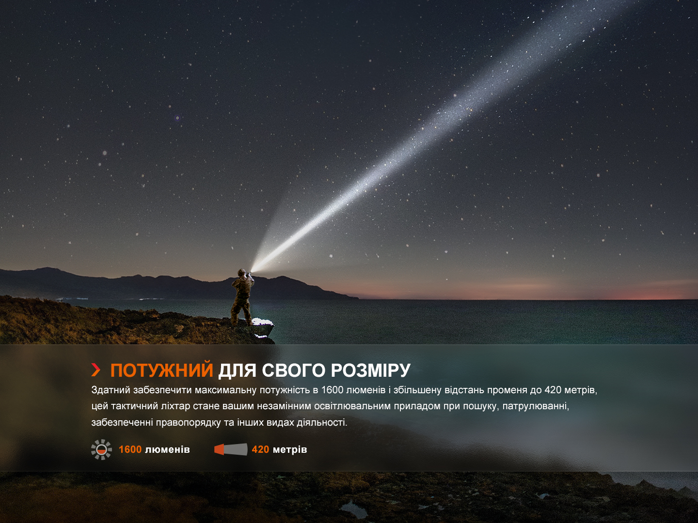 Фонарь ручной Fenix TK11R - фото 16