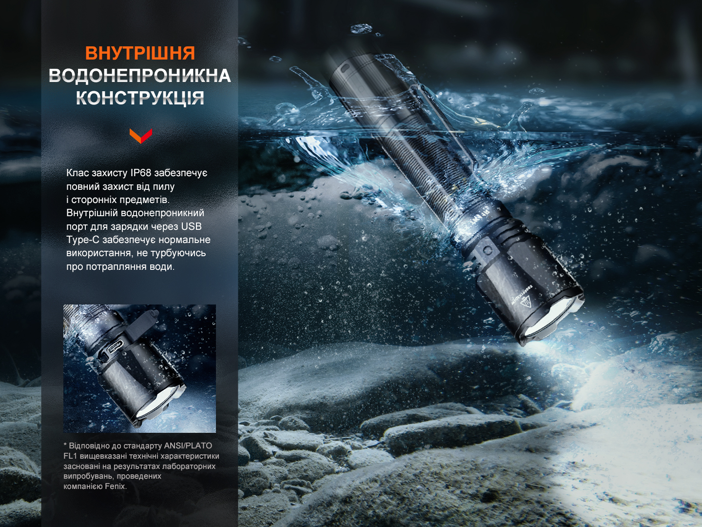Фонарь ручной Fenix TK11R - фото 12