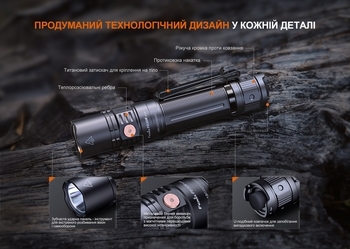 Фото Фонарь ручной Fenix PD36R V2.0