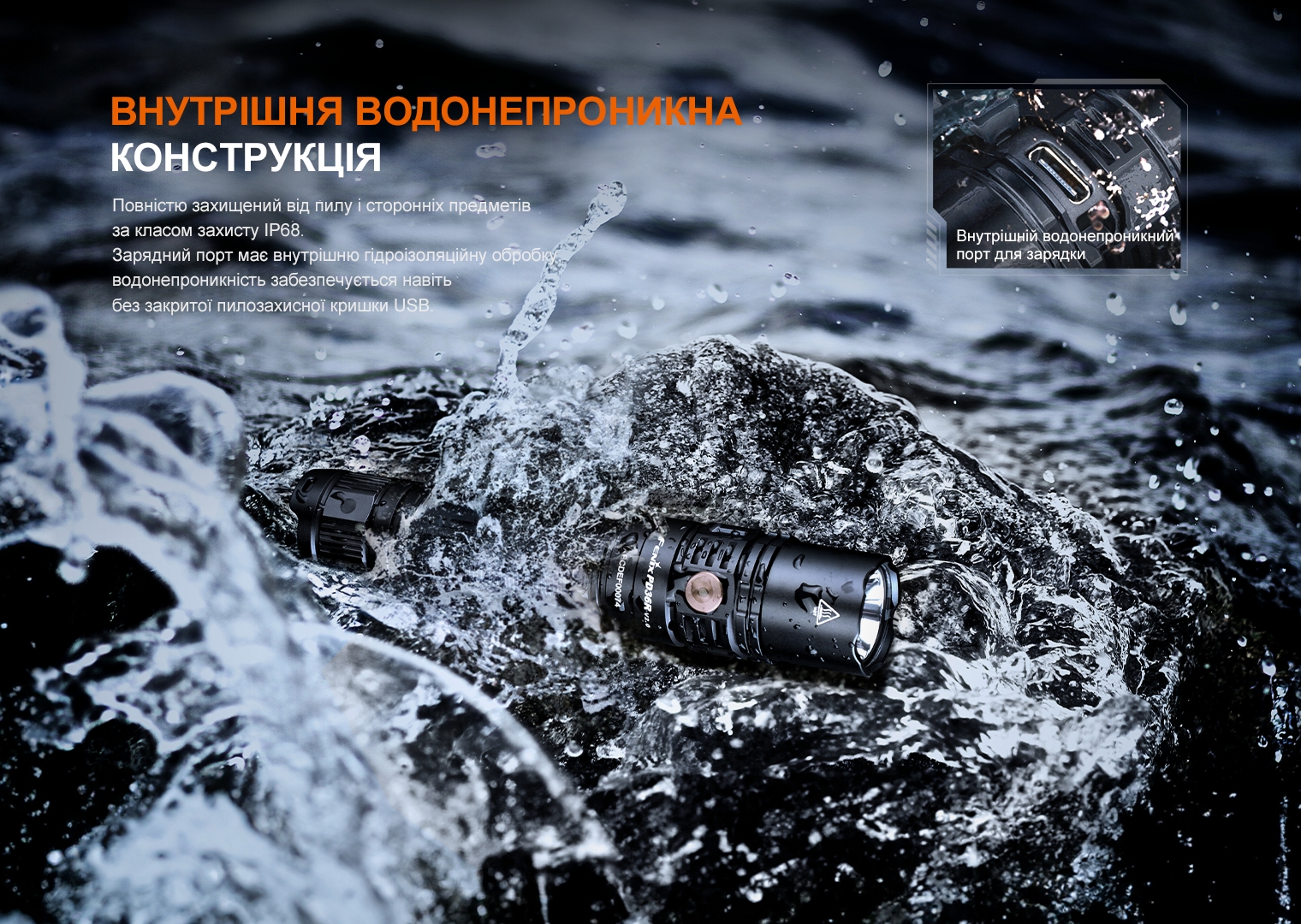 Фонарь ручной Fenix PD36R V2.0 - фото 8