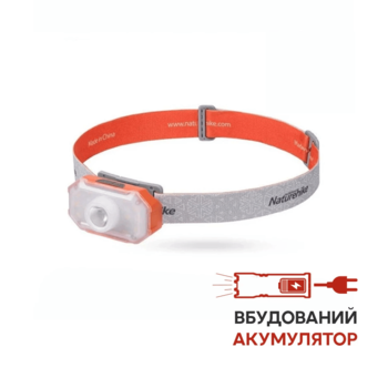 Фото Фонарь налобный Naturehike NH18T001-A, оранжевый