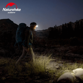 Фото Фонарь налобный Naturehike NH18T001-A, голубой