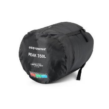 Фото Спальний мішок Кемпінг Peak 350L з капюшоном