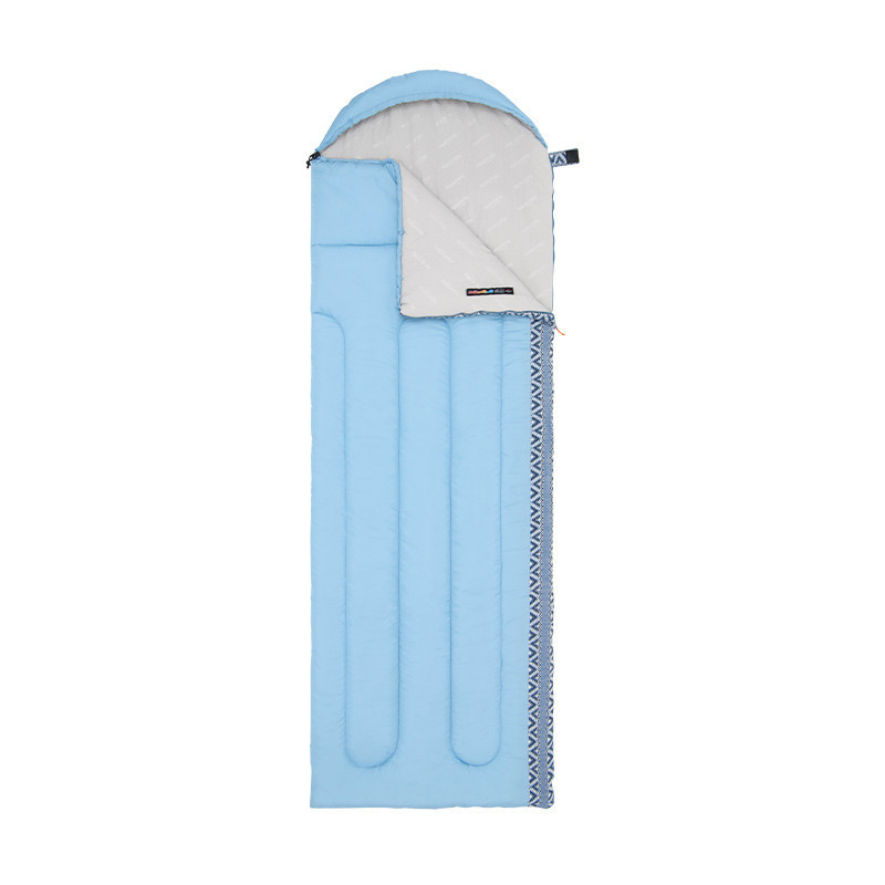 Спальник з капюшоном Naturehike L250 NH21MSD07, (9°C), лівий, блакитний - фото 1