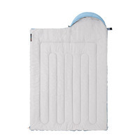 Спальник з капюшоном Naturehike L250 NH21MSD07, (9°C), лівий, блакитний - фото 2