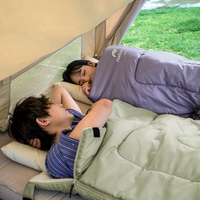 Спальник Naturehike H150 NH19S015-D, (18-25°C), p-р L, фіолетовий - фото 3