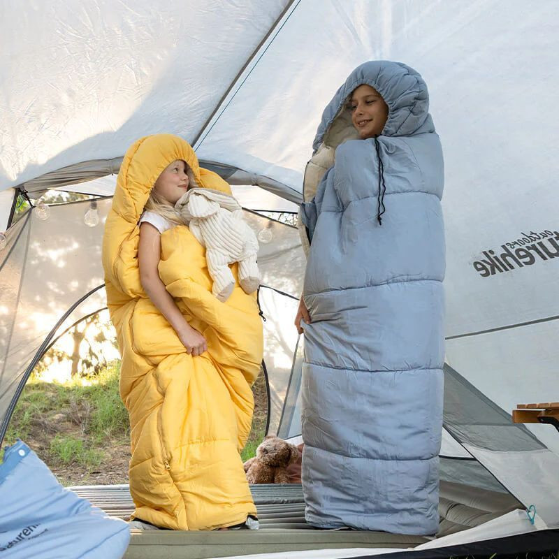 Спальник дитячий Naturehike С300 NH21MSD01, жовтий - фото 5