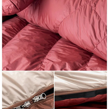 Фото Спальник з натуральним пухом Naturehike Snowbird NH20YD001, p-р L, коричневий 380 г