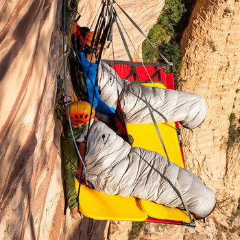 Фото Спальник з натуральним пухом Naturehike Snowbird NH20YD001,p-р L, коричневий 560 г