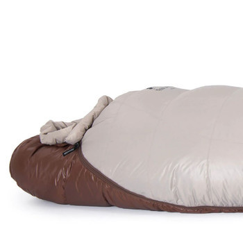 Фото Спальник з натуральним пухом Naturehike Snowbird NH20YD001, p-р L, коричневий 980 г