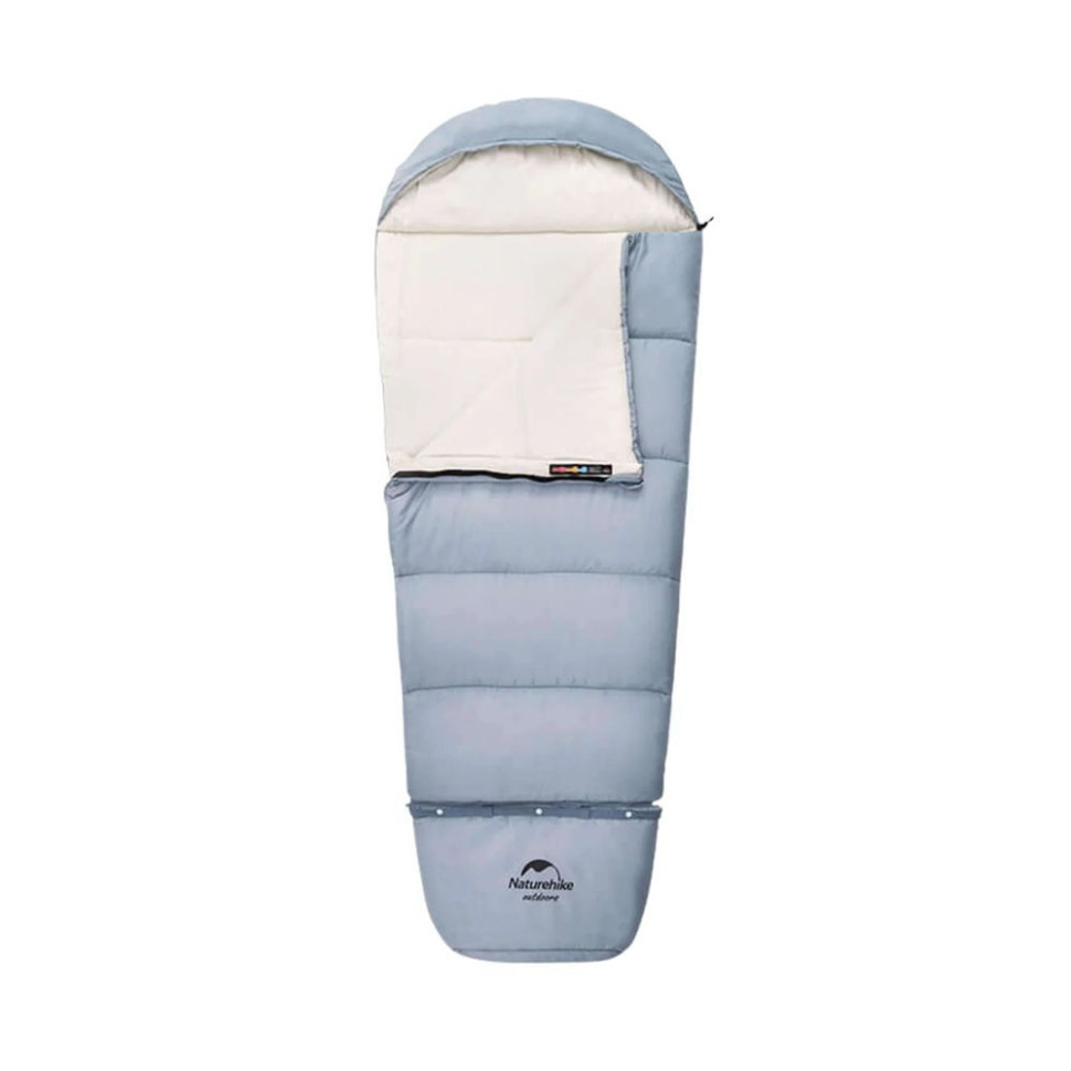 Спальник дитячий Naturehike С300 NH21MSD01, блакитний - фото 10