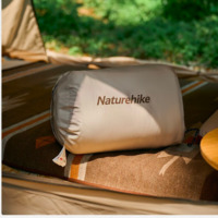 Спальний мішок Naturehike R350 CNH22SD005, бордовий/бежевий - фото 7