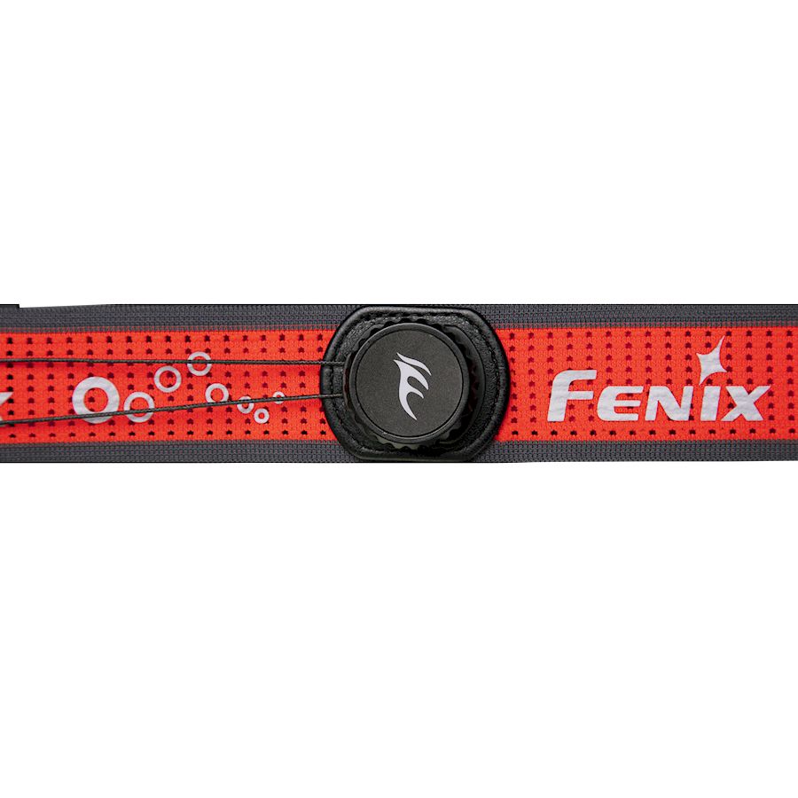 Пов'язка на голову Fenix одинарна AFH-05, чорно-червона - фото 2