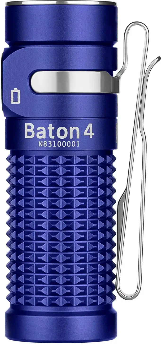 Фонарь Olight Baton 4 Regal Blue Baton 4（Regal blue） 2370.43.72 - фото 3