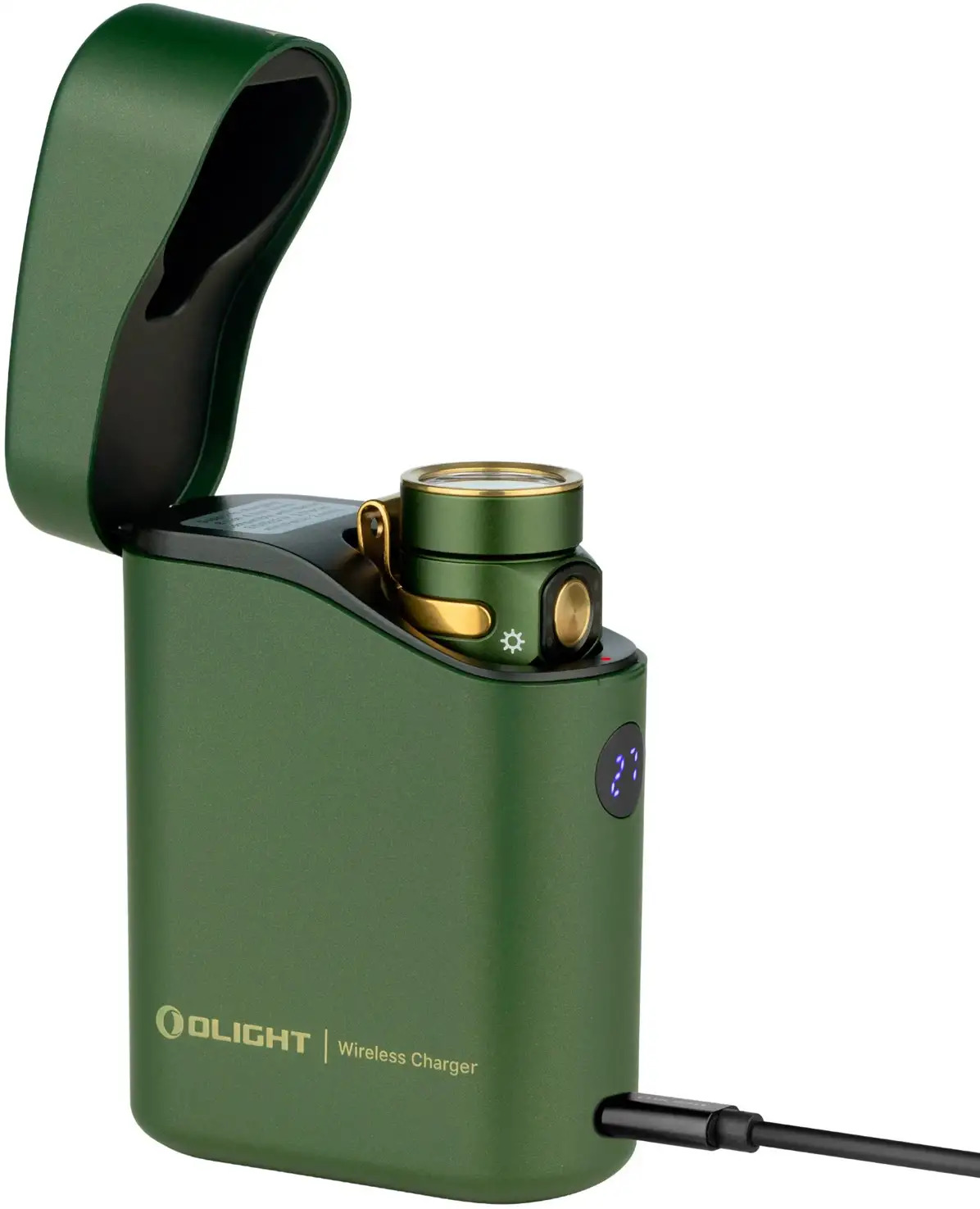 Фонарь Olight Baton 4 Premium OD Green Baton 4 Premium Edition（O 2370.43.74 - фото 8