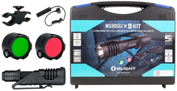 Фото Набор Olight Warrior X 4 KIT Matte Black 2370.43.77