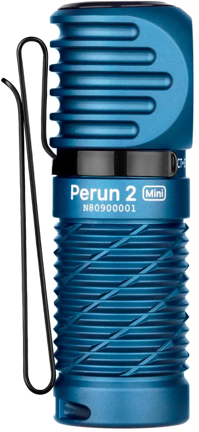 Фонарь Olight Perun 2 Mini Midnight Blue 2370.43.84 - фото 5