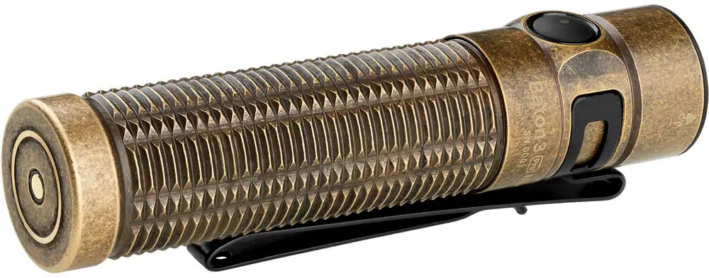Фонарь Olight Baton 3 Pro Max Brass Stonewash 2370.43.87 - фото 2