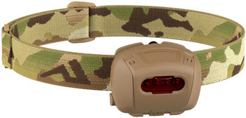 Фото Фонарь налобный Princeton Tec Quad Tactical 78 lm Multicam 2370.44.36