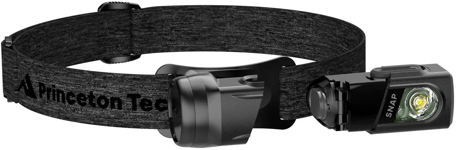 Фонарь налобный Princeton Tec Snap Solo 450 lm Black / Dark Gray 2370.44.39 - фото 1