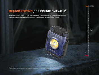 Фото Фонарь прожектор Fenix ​​CL27R темно-голубой (1600 Лм) CL27R-Blue