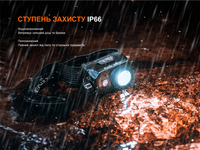 Фонарь налобный Fenix ​​HL45R LED с бесконтактным датчиком HL45RLED 1000 Лм - фото 7