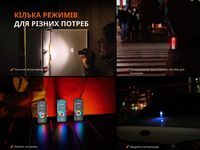 Фонарь наключный Fenix ​​E06R серый 700 Лм - фото 20